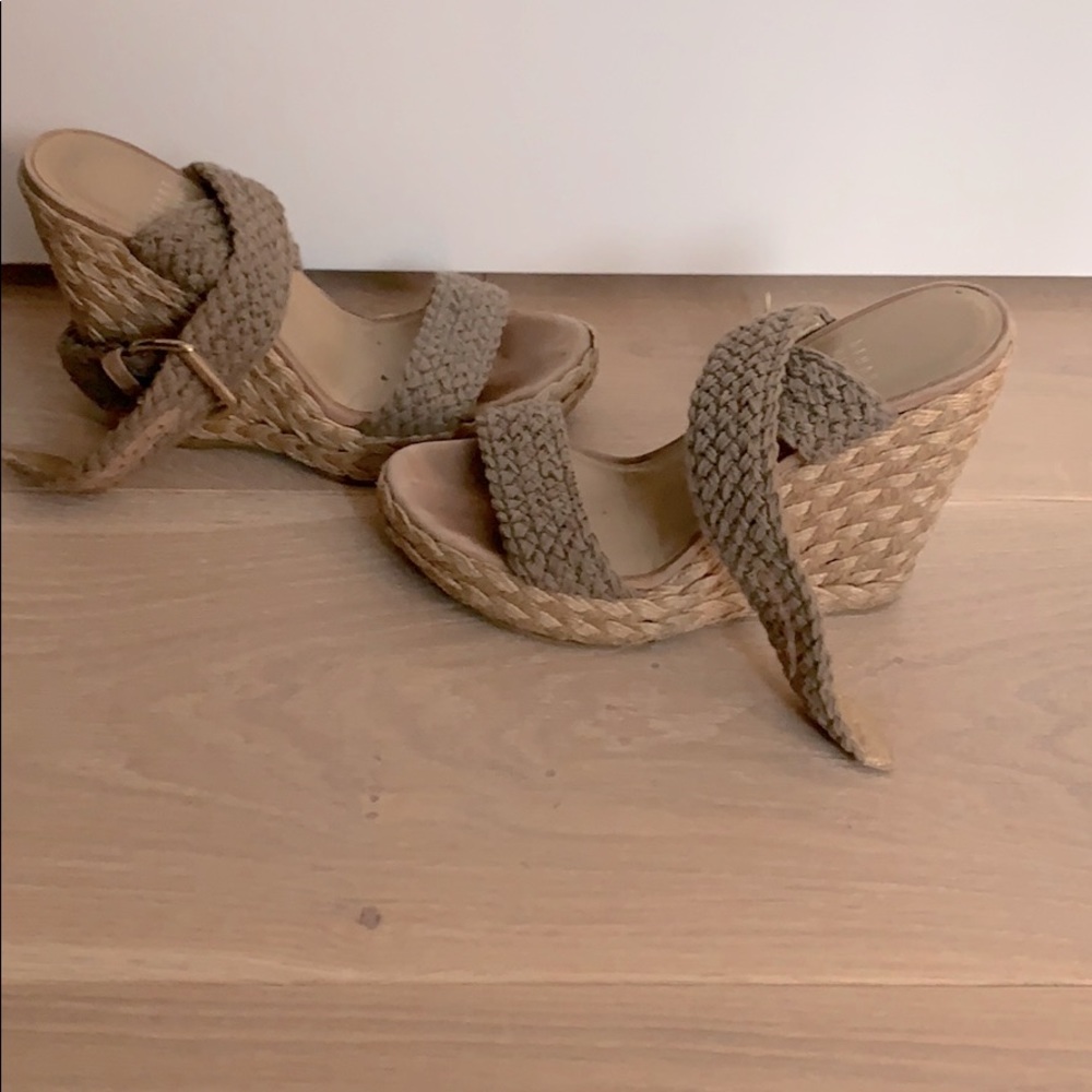 Stuart Weitzman Alex Espadrille Wedge Sandal
